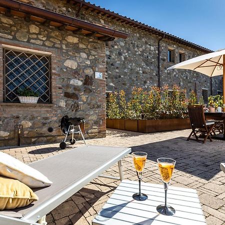 Appartamento In Casale Con Piscina Casa I Pavoni Кьянни Экстерьер фото