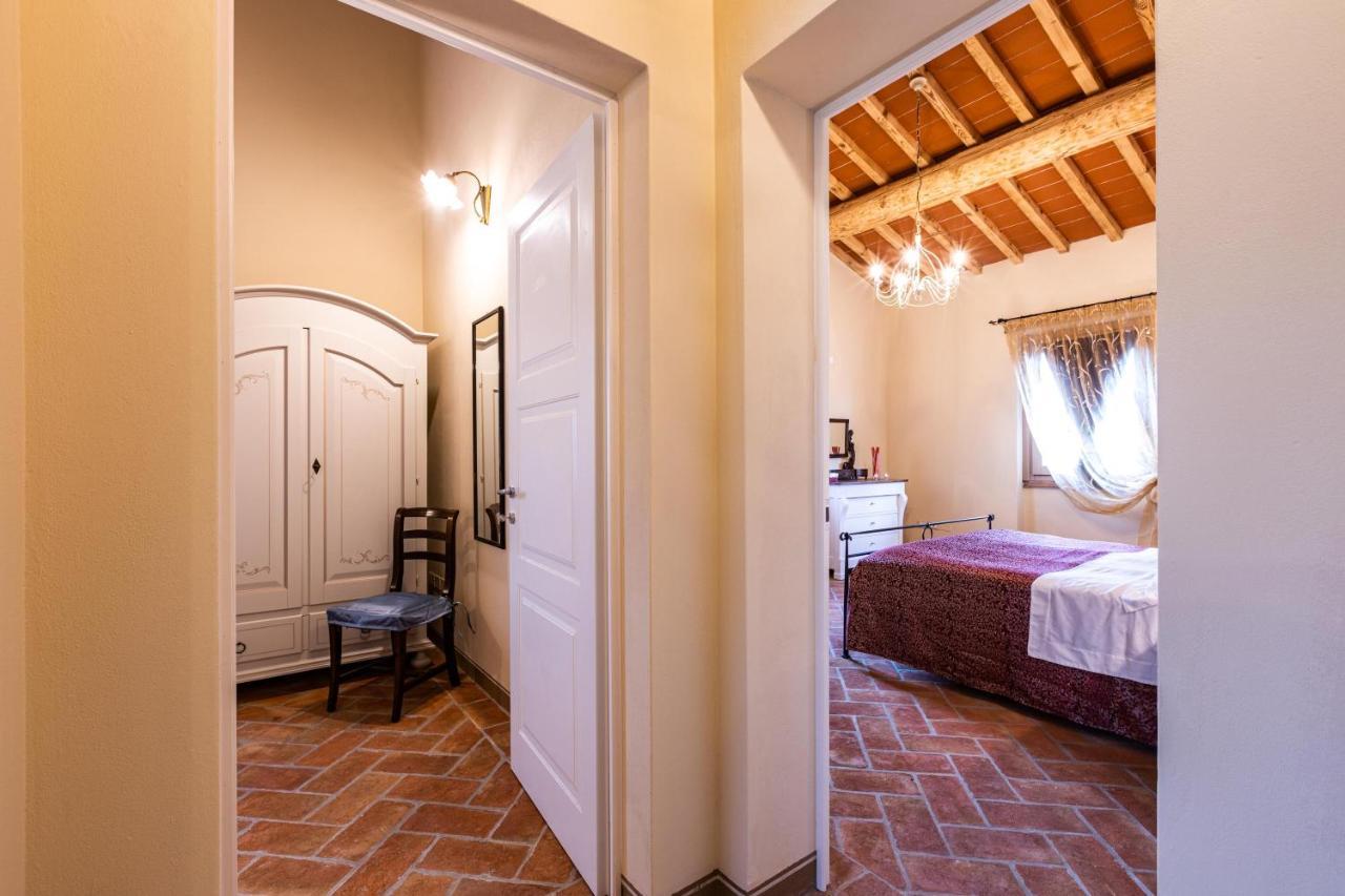 Appartamento In Casale Con Piscina Casa I Pavoni Кьянни Экстерьер фото
