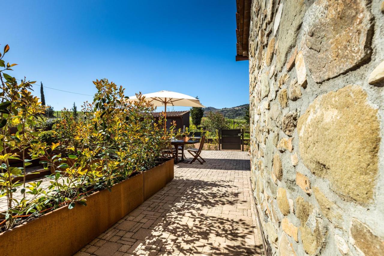 Appartamento In Casale Con Piscina Casa I Pavoni Кьянни Экстерьер фото